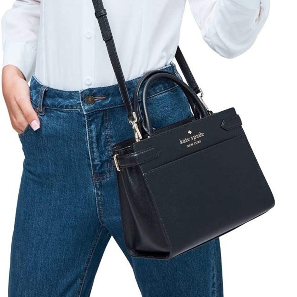 Kate Spade Staci Bag Small/Mini Size ♠️ Black